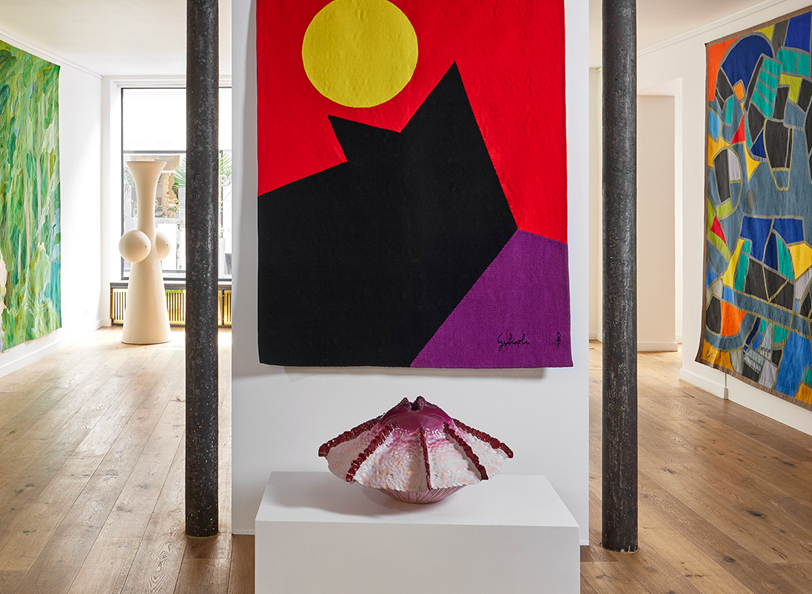 Dialogues: Tapestries and Ceramics, Pinton et Rometti - Galerie Negropontes