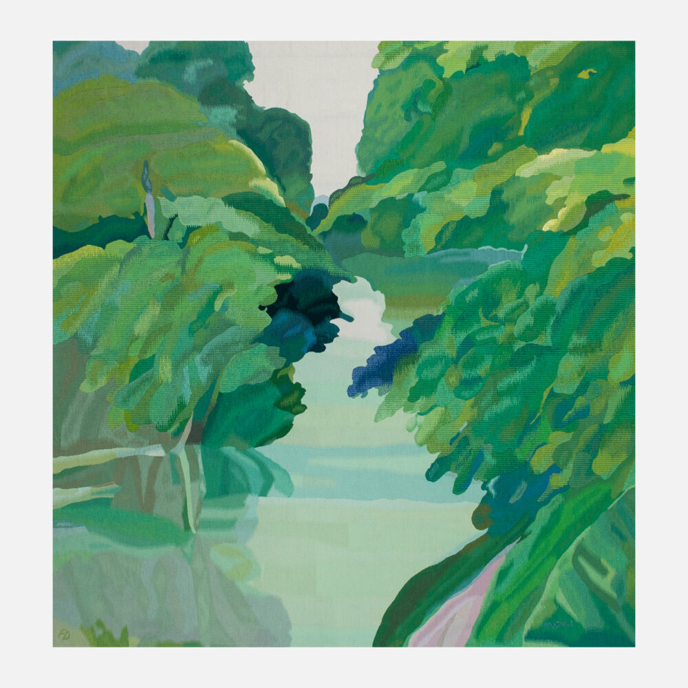 La rivière en été - Galerie Negropontes