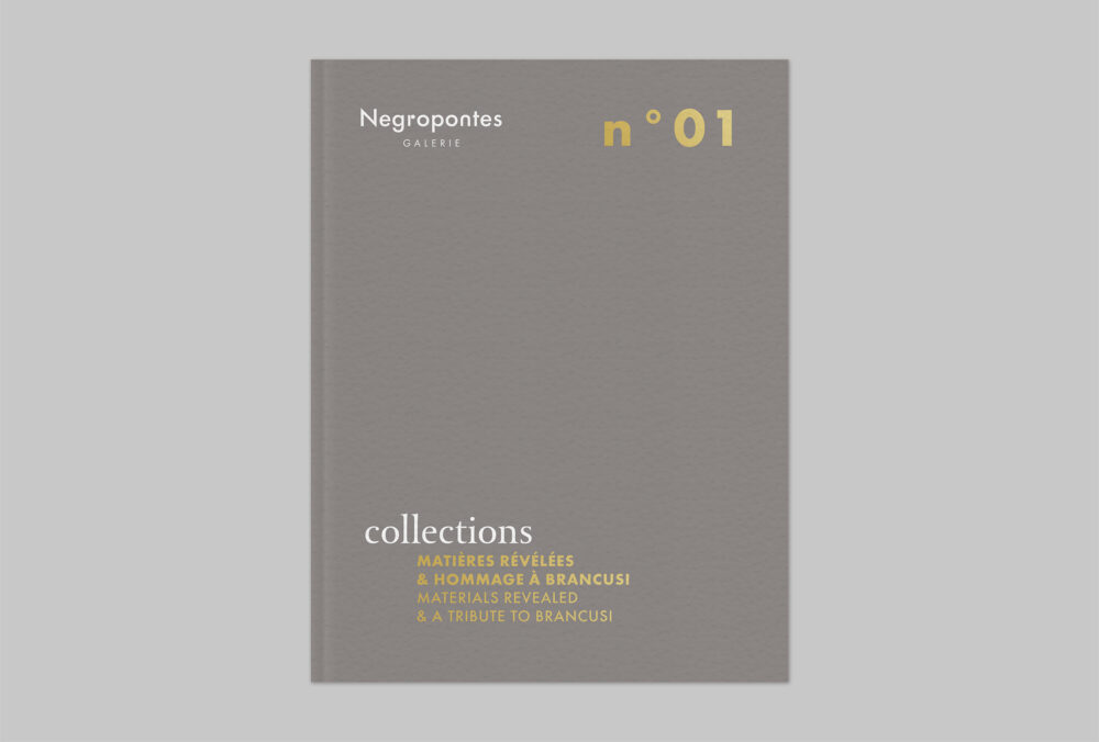 Materials revealed & a tribute to Brancusi - Galerie Negropontes