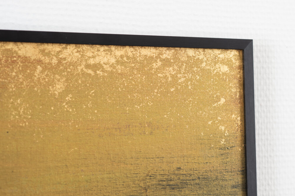 Triptyque Golden Brouillard - Galerie Negropontes
