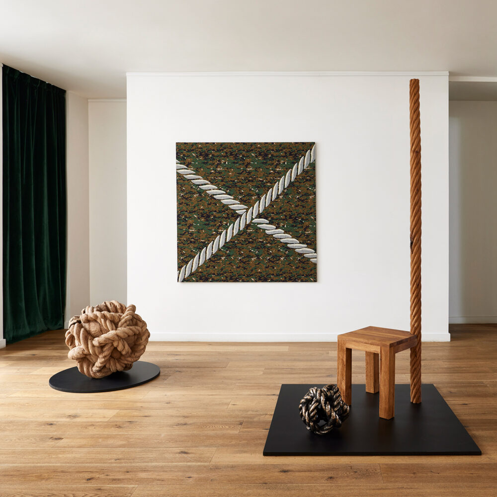 Hiden Meridians Over Disrupted Landscape - Galerie Negropontes