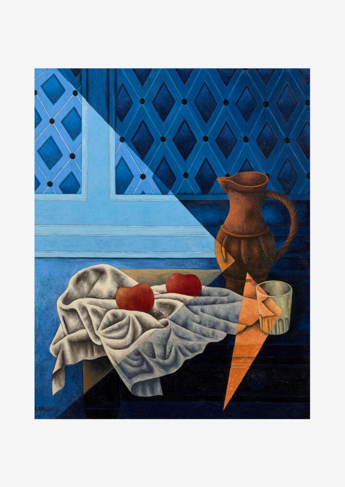 Nature morte aux deux pommes N°7 - Galerie Negropontes