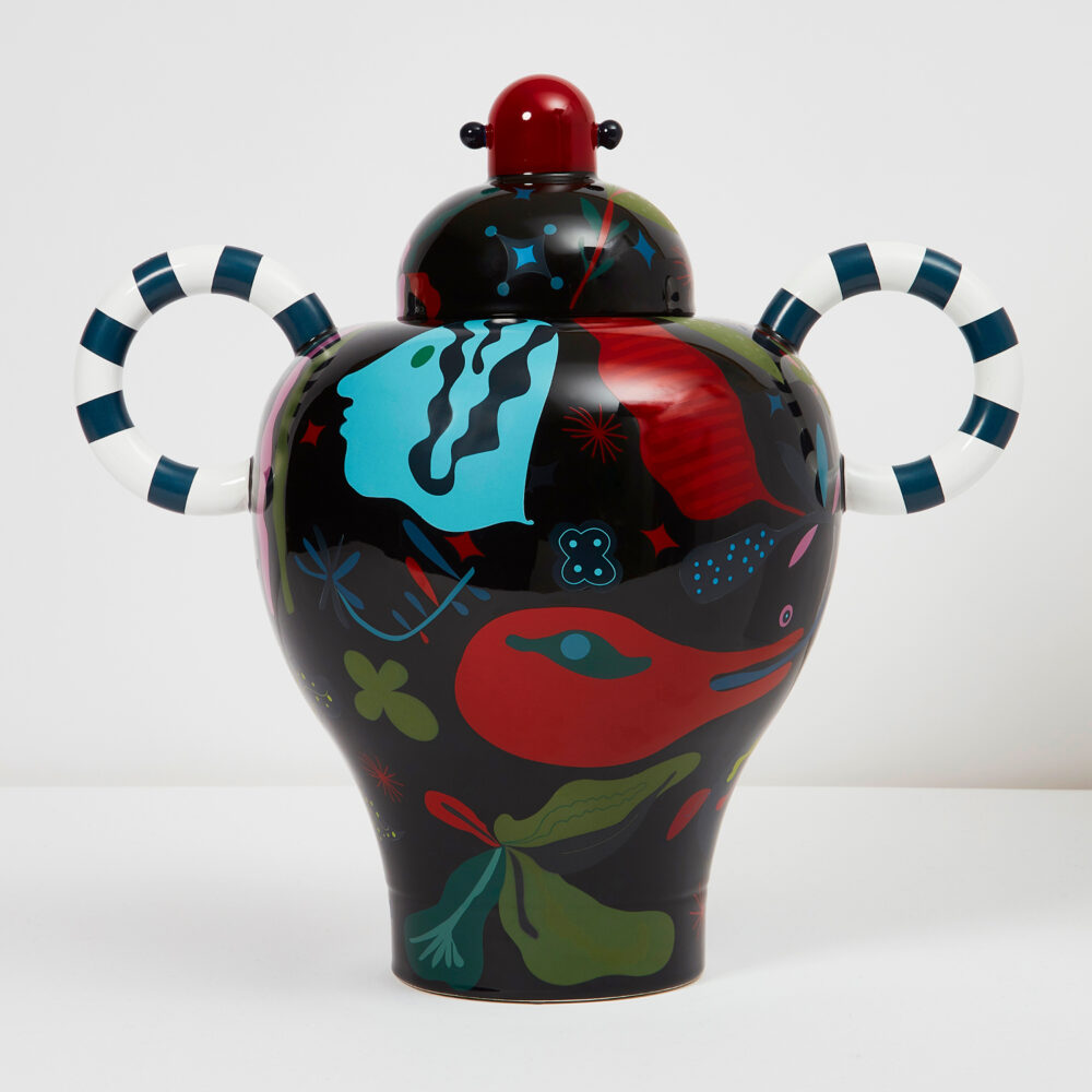 Vase Graphnight - Galerie Negropontes