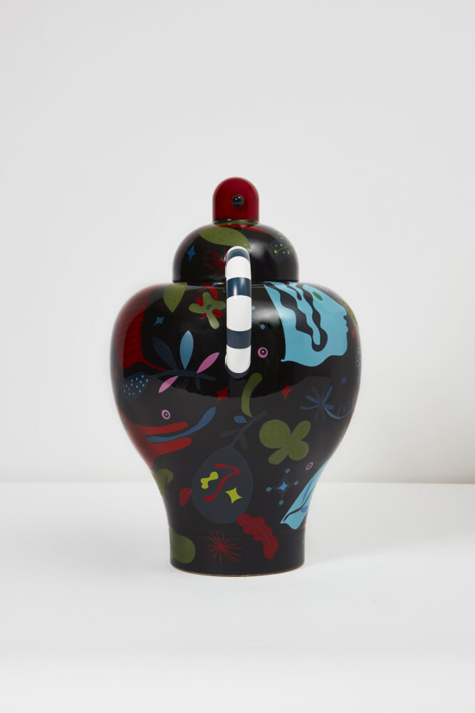 Vase Graphnight - Galerie Negropontes