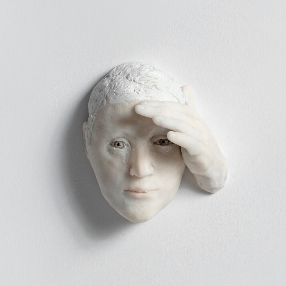 Petit masque au soleil - Galerie Negropontes