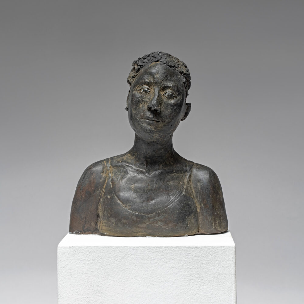 Buste de femme étrusque - Galerie Negropontes