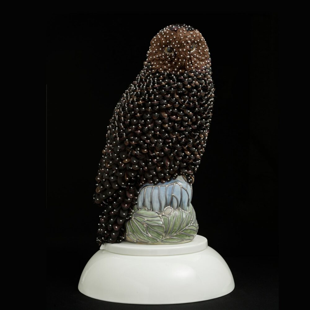 Brown owl - Galerie Negropontes