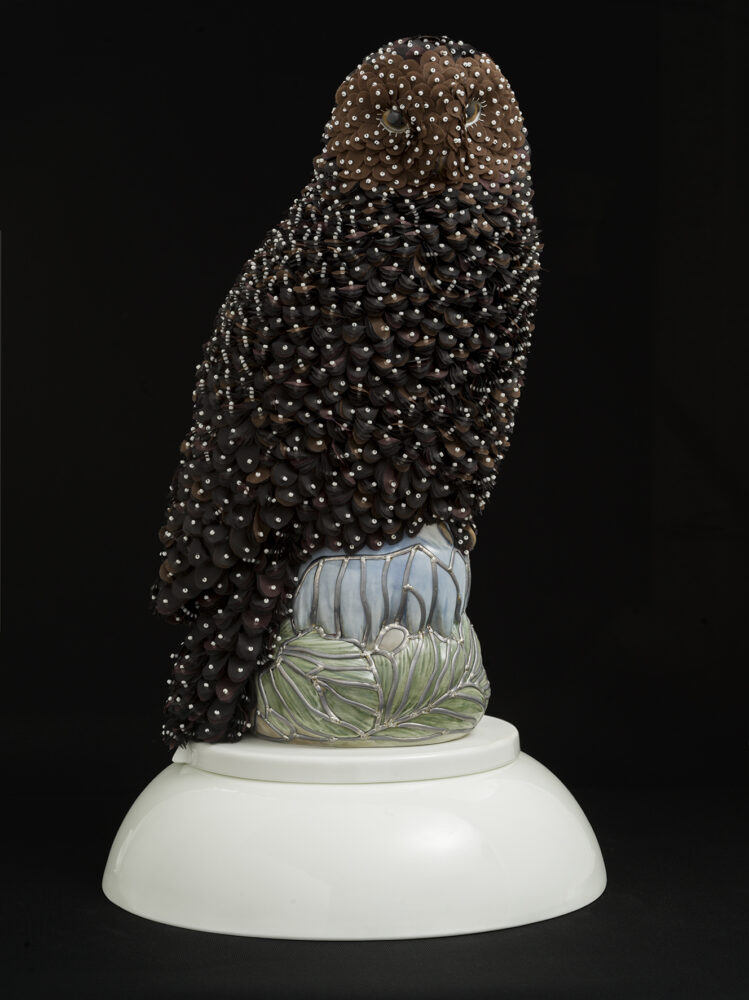 Brown owl - Galerie Negropontes