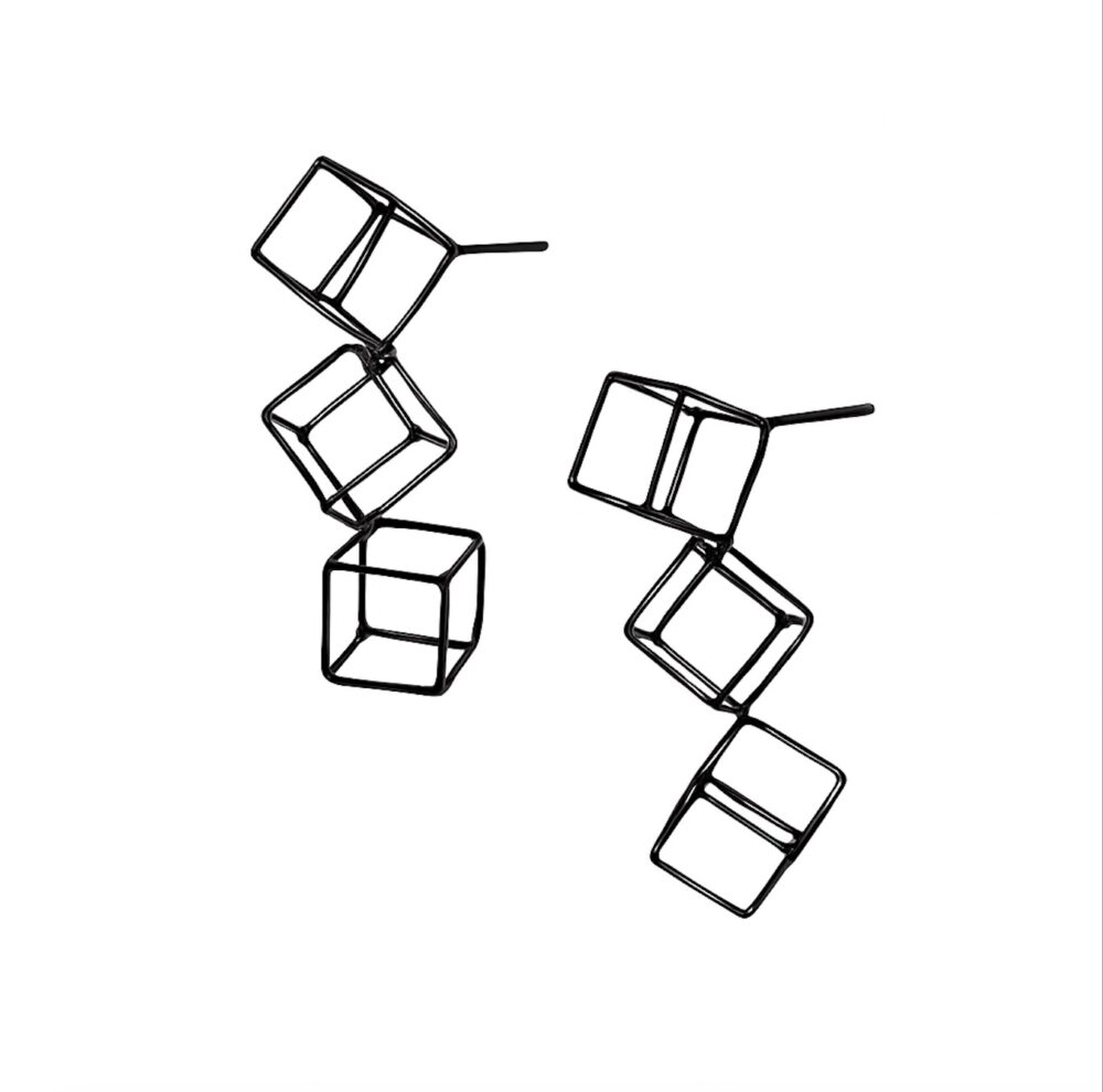 Black cubes - Galerie Negropontes