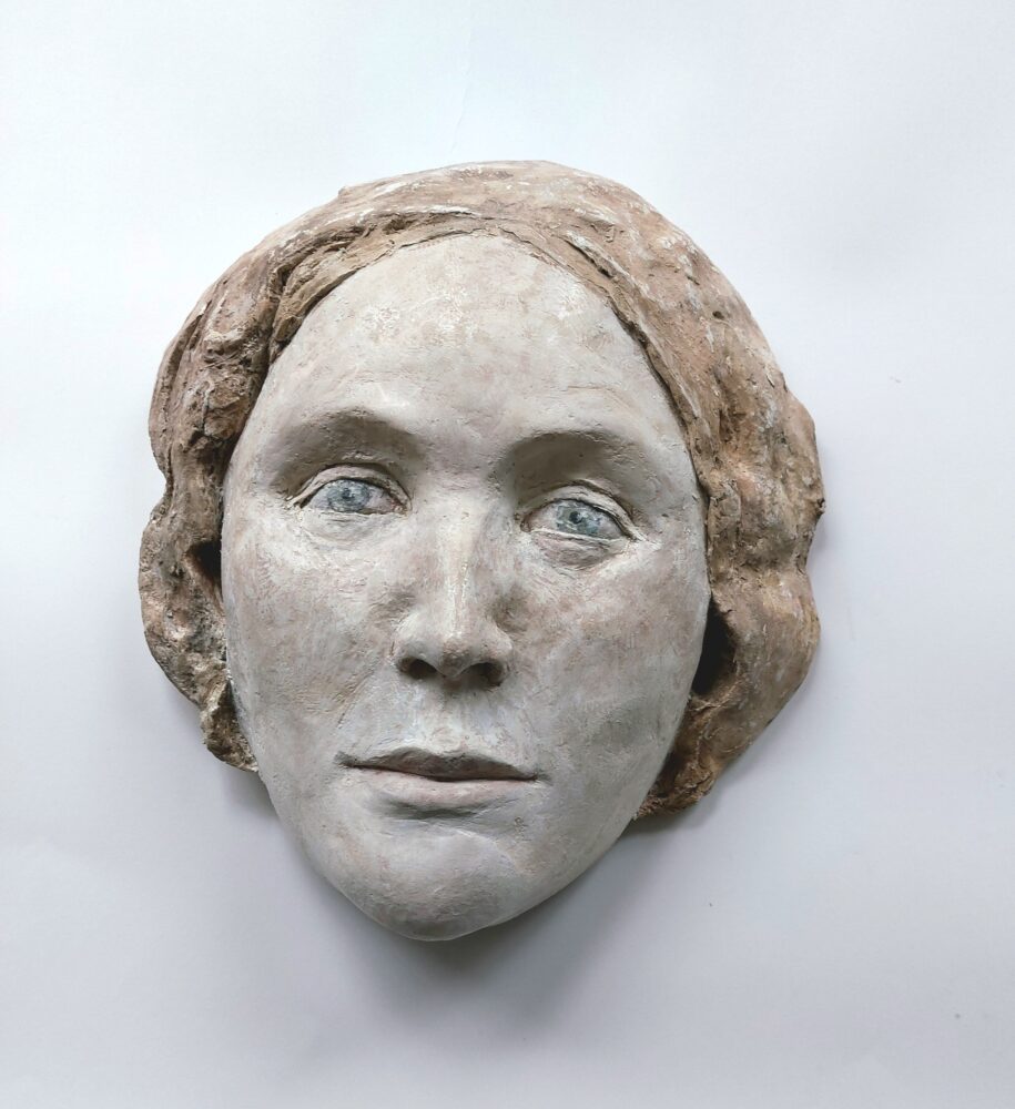 Mascaron aux cheveux roux - Galerie Negropontes