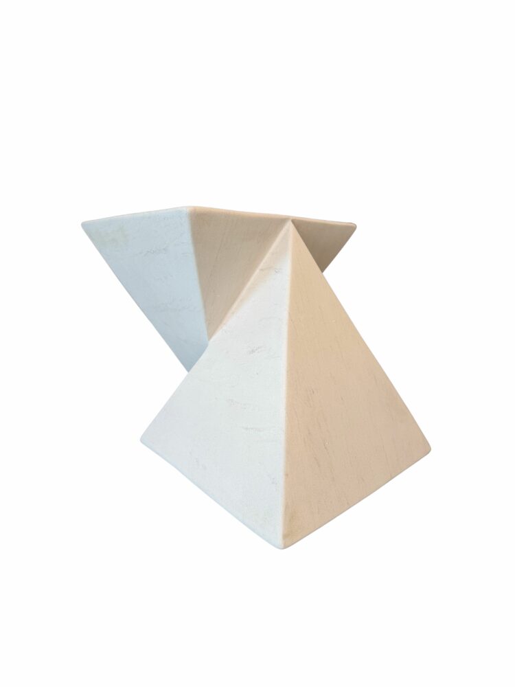 Piramidi white - Galerie Negropontes