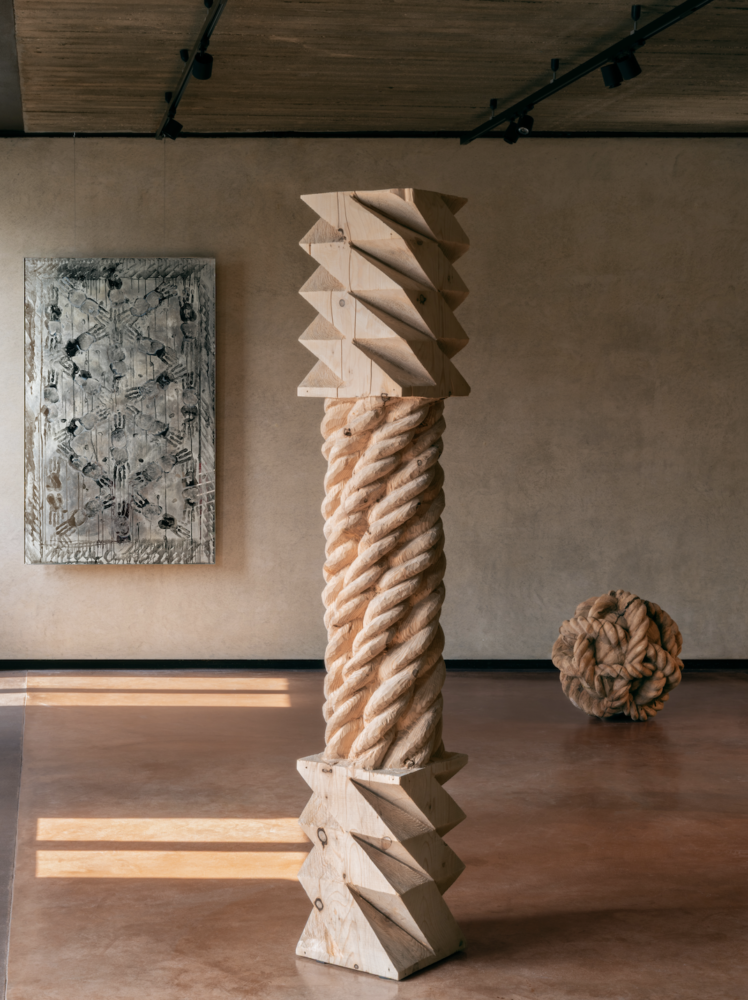 Borne frontière - Galerie Negropontes