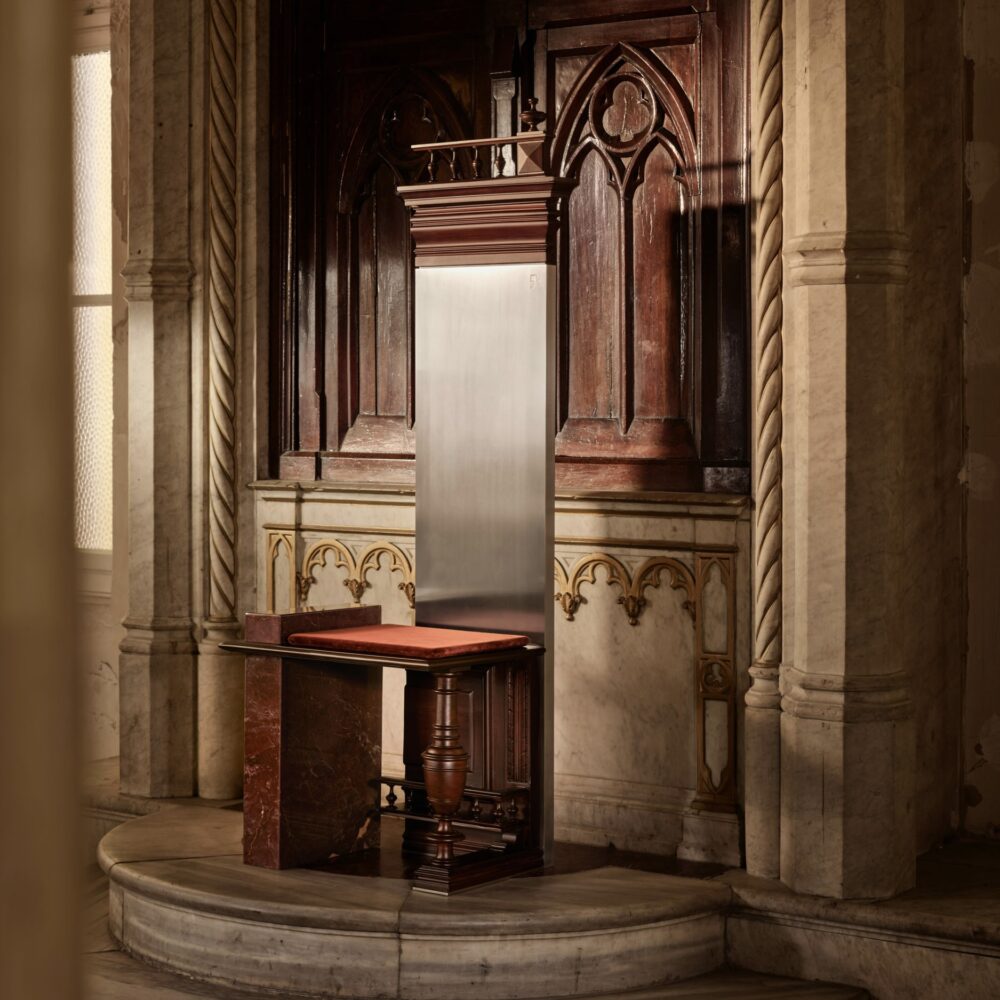 Trono rosso - Galerie Negropontes