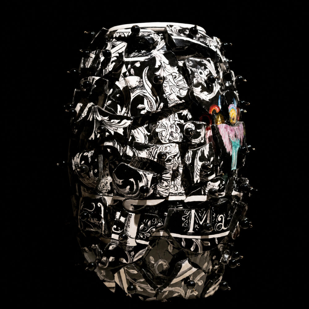 Vase explosion - Galerie Negropontes