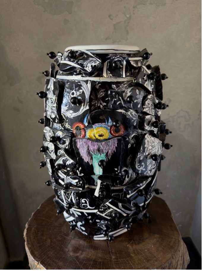 Vase explosion - Galerie Negropontes
