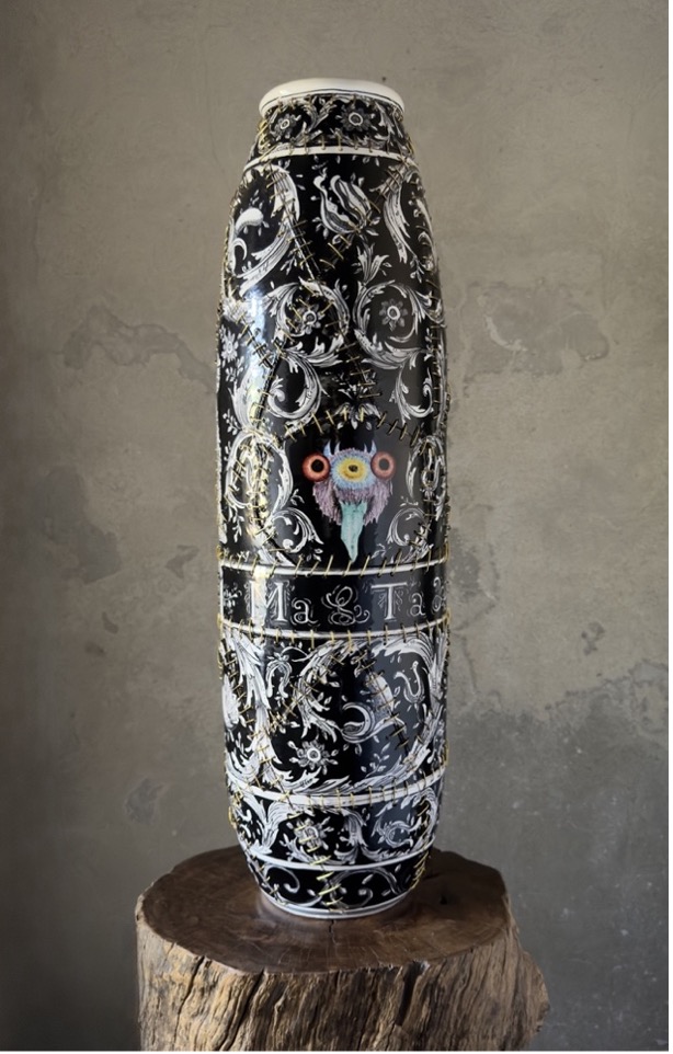 Vase grotesque - Galerie Negropontes