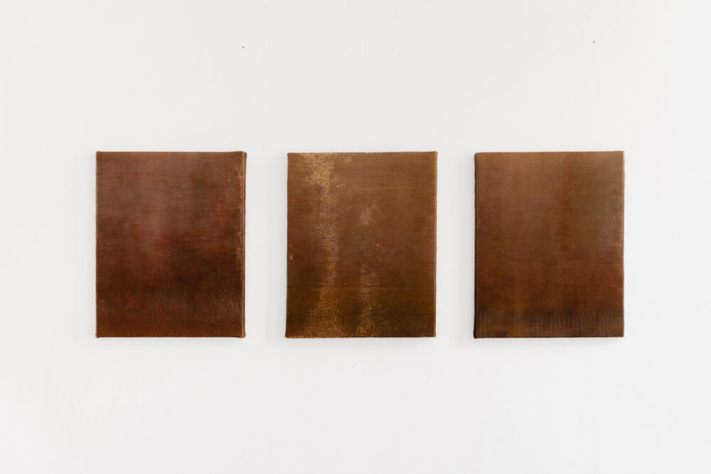 Incendies triptyque - Galerie Negropontes