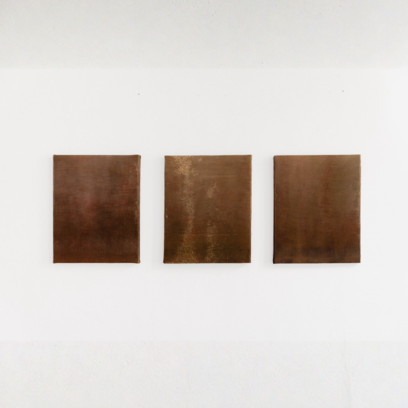 Incendies triptyque - Galerie Negropontes